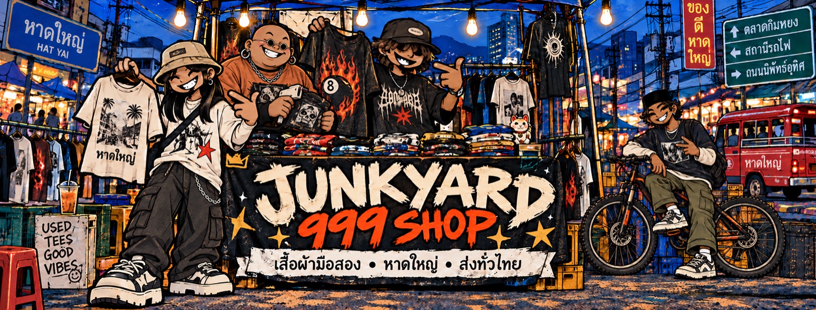 Vintage T-shirts from JUNKYARD 999